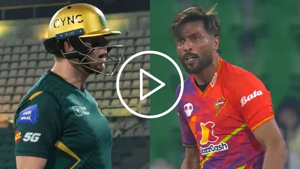 Watch: Mohammad Amir Abuses Steve Smith In PSL 2026